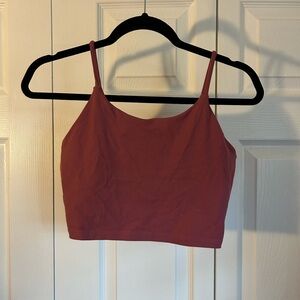 Women's Red Crop Top